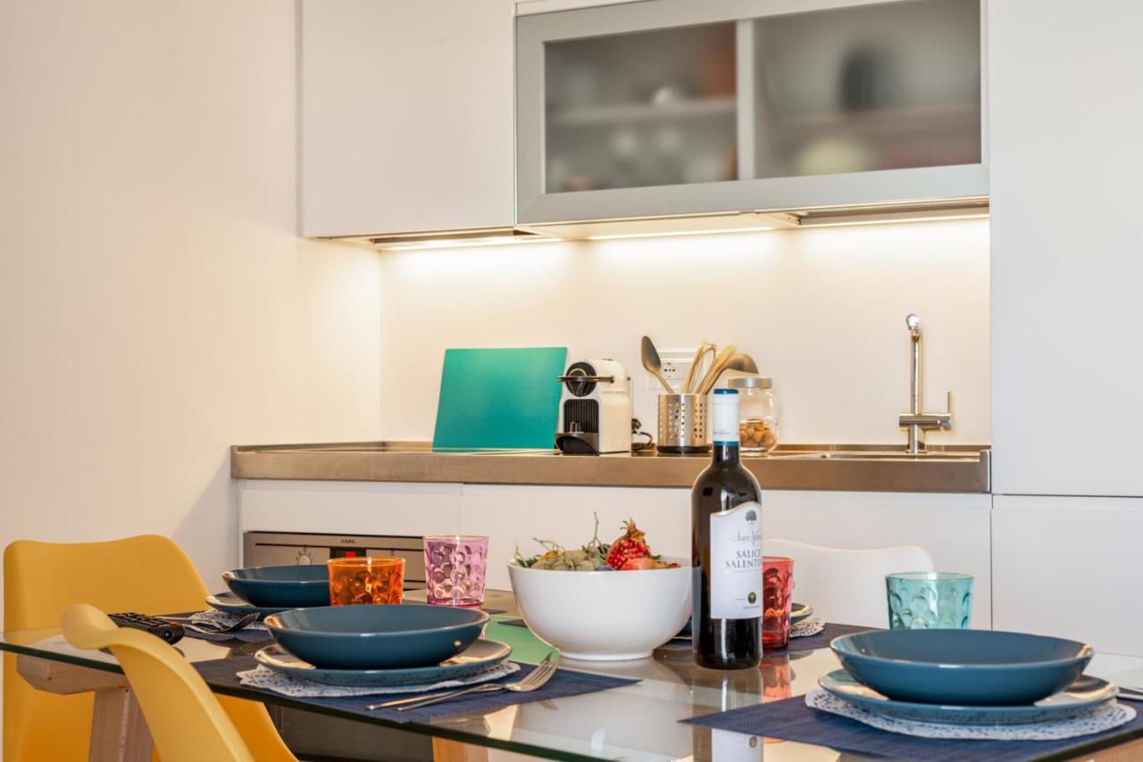 Cala Paura Seaview Apartment With Parking 폴리나노 아마레 외부 사진