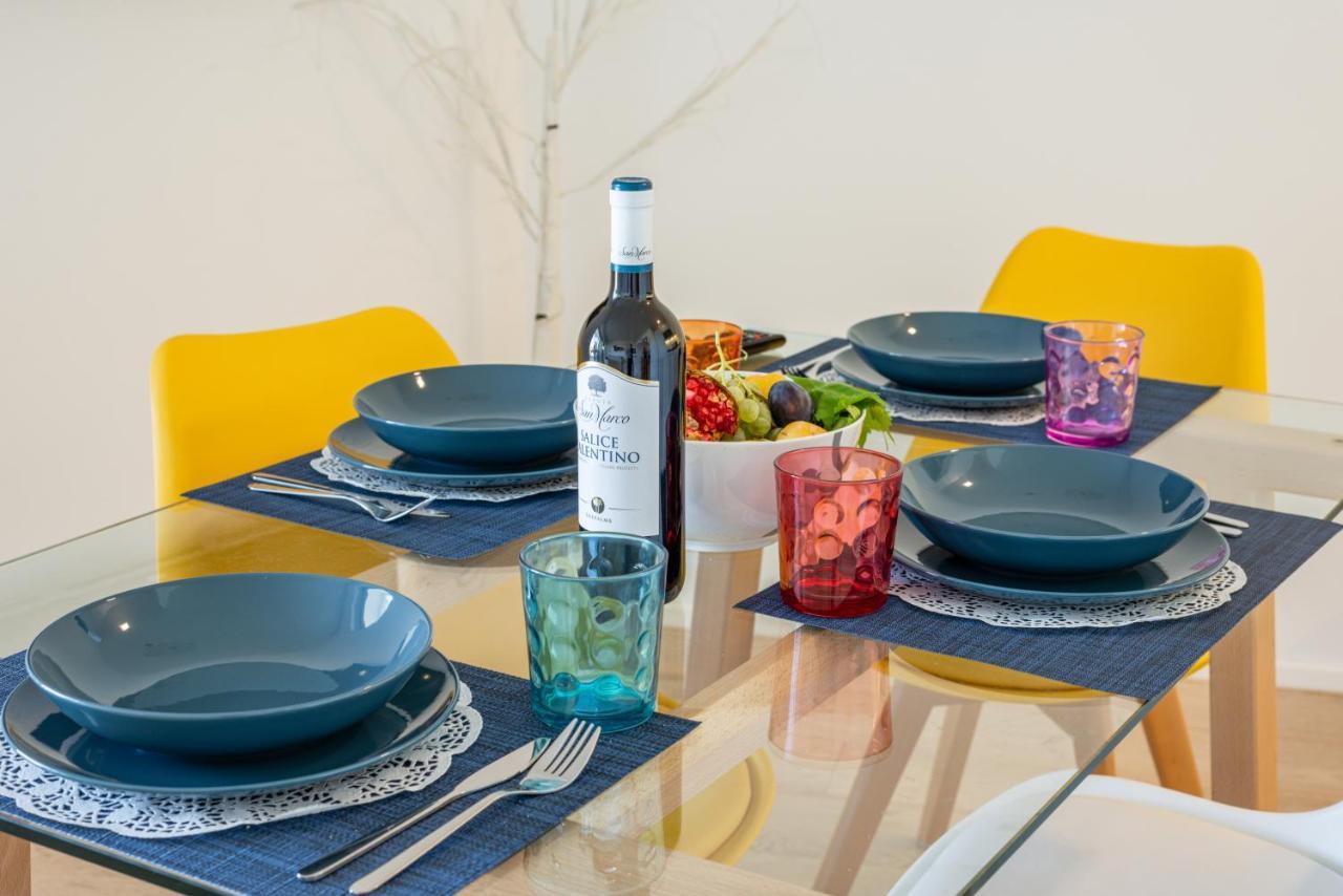 Cala Paura Seaview Apartment With Parking 폴리나노 아마레 외부 사진